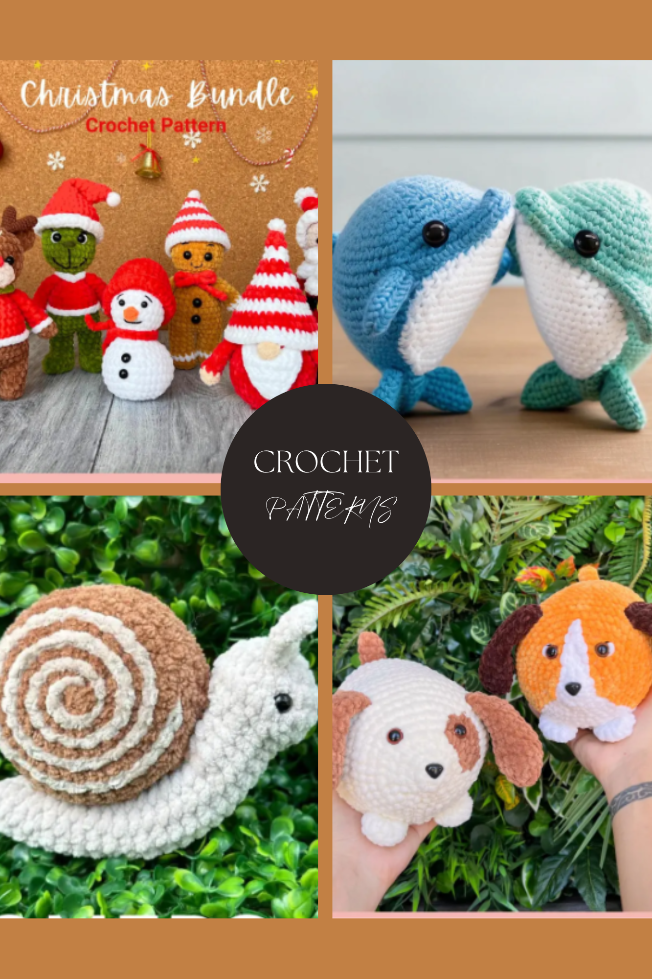 500+ Crochet Pattern Bundle – Amigurumi, Animals & Holidays